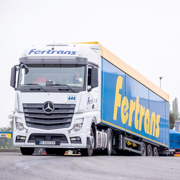 Semirimorchio fronte Fertrans