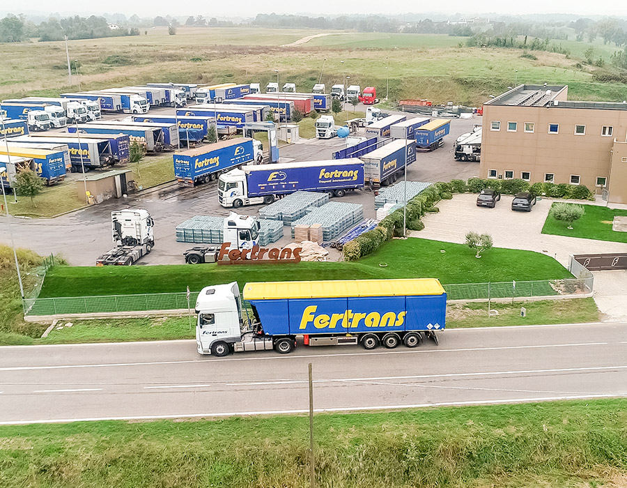 Mezzi flotta Fertrans